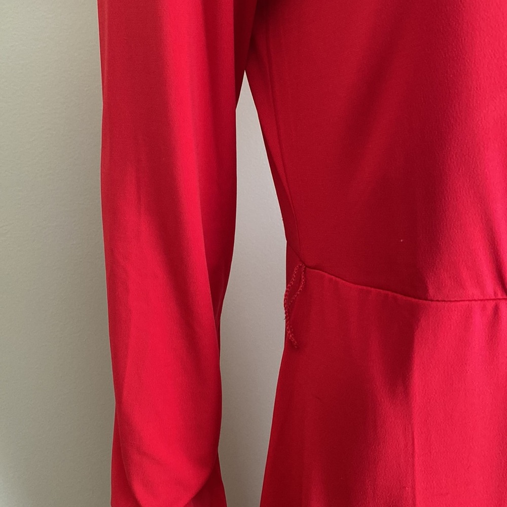 Signature Collection Red High-Low Dress Size 10/12 - Picture 4 of 7